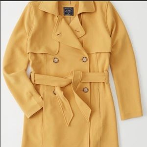 A&F Drapey Trench Coat